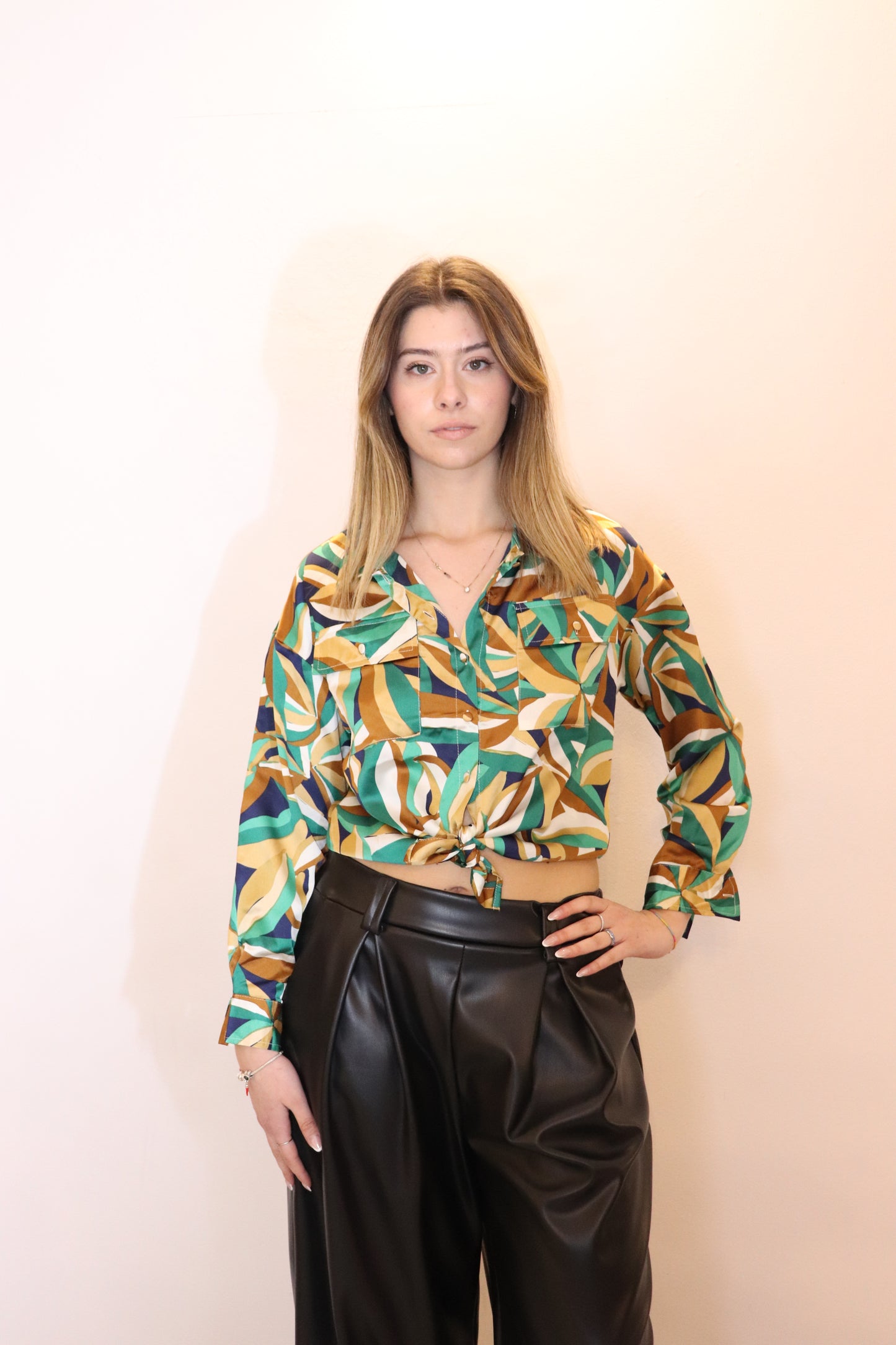 CAMICIA ANELLI (verde)
