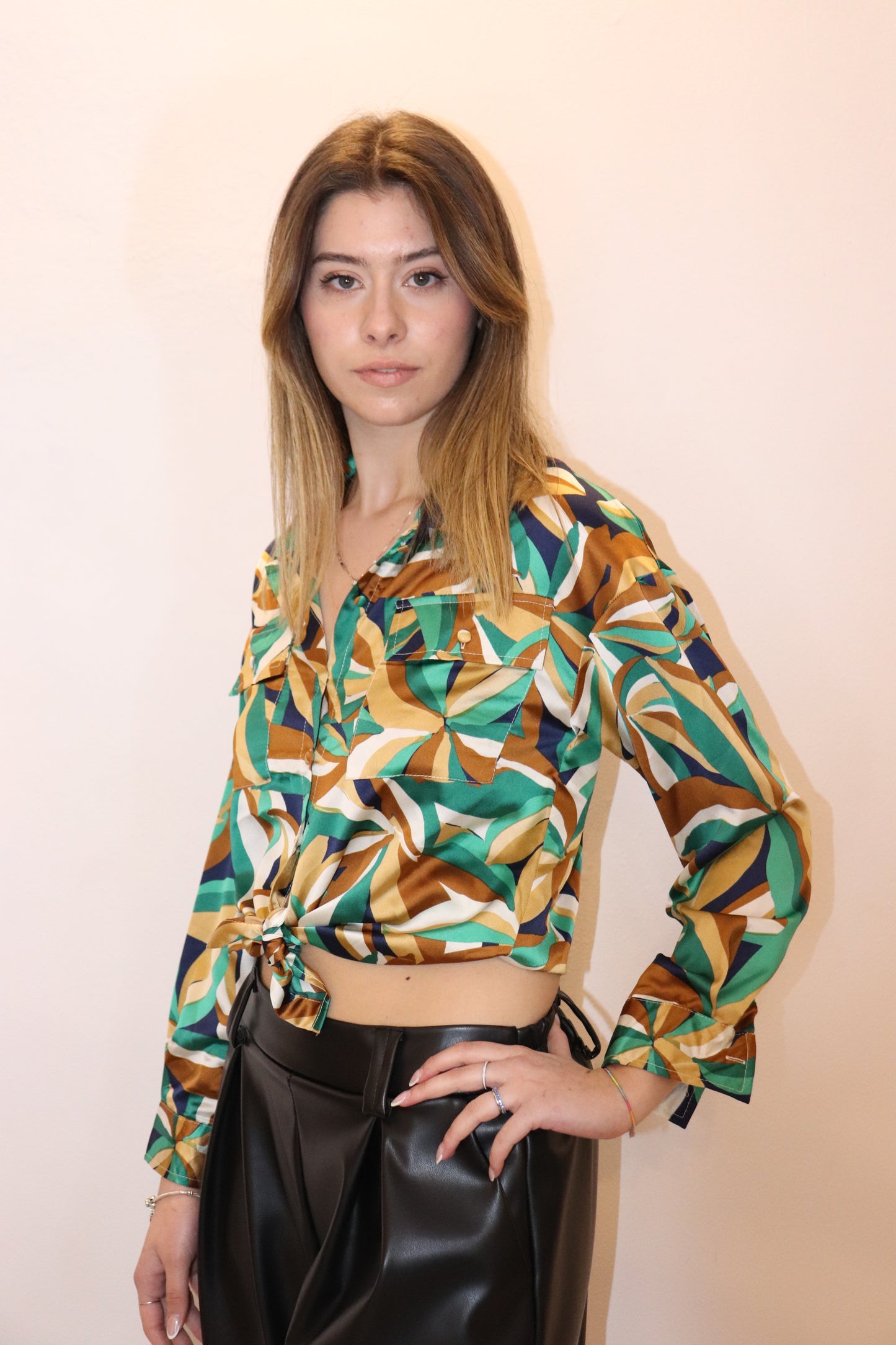 CAMICIA ANELLI (verde)